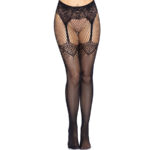 Fishnet panty met jarretellook LA-9233