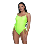 Odette badpak van Be-Wicked Neon Groen achterkant