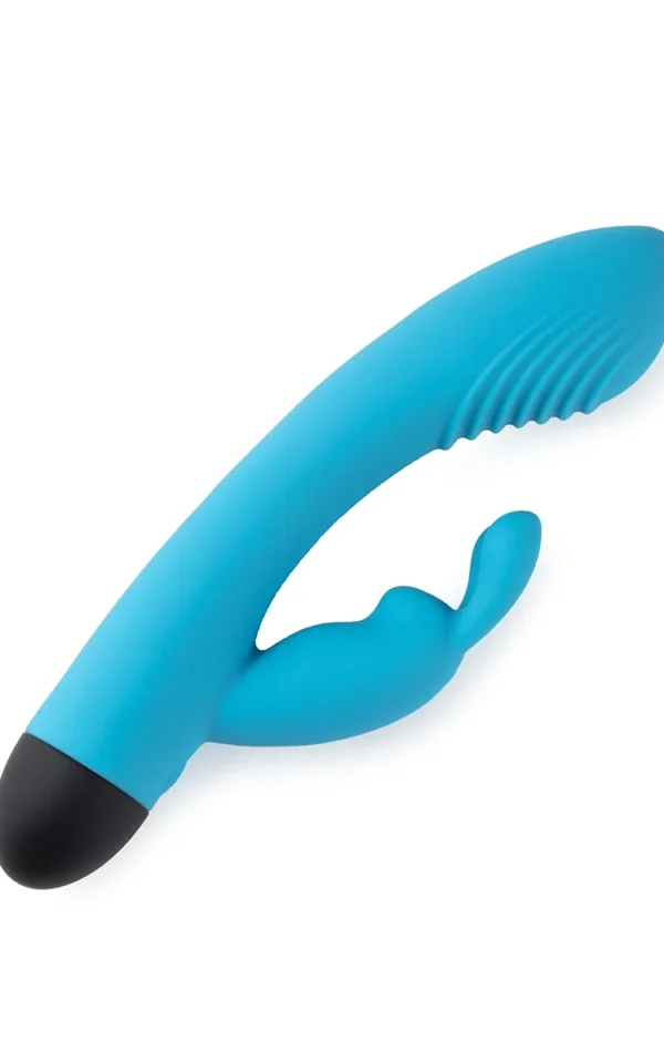 Rechargeable Dual G-Spot Vibrator V6 - Blue koop je bij Speelgoed voor Volwassenen