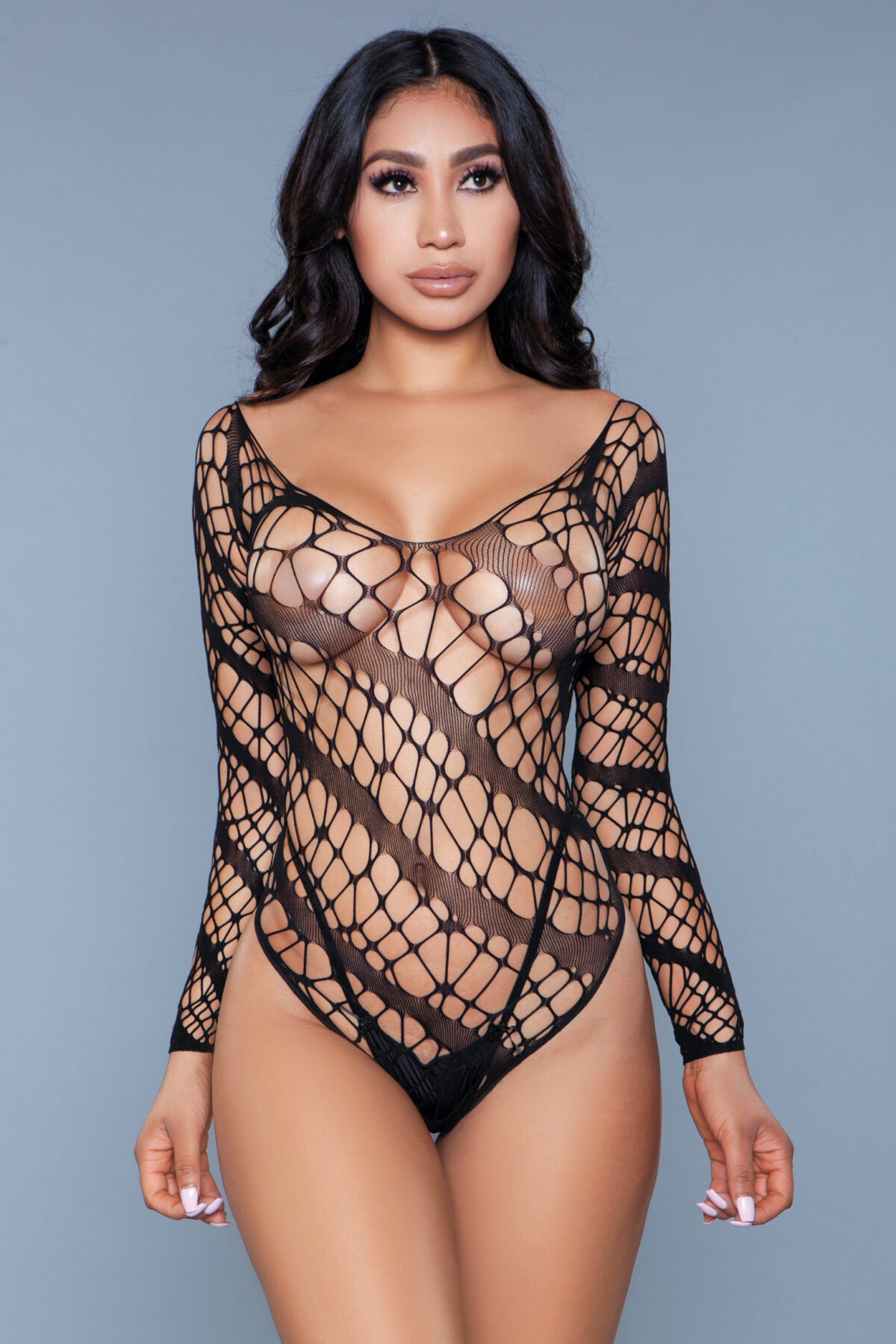 Let Me Love You Bodysuit - BLK / OS