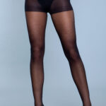 Walk Right Out Pantyhose - BLK / OS