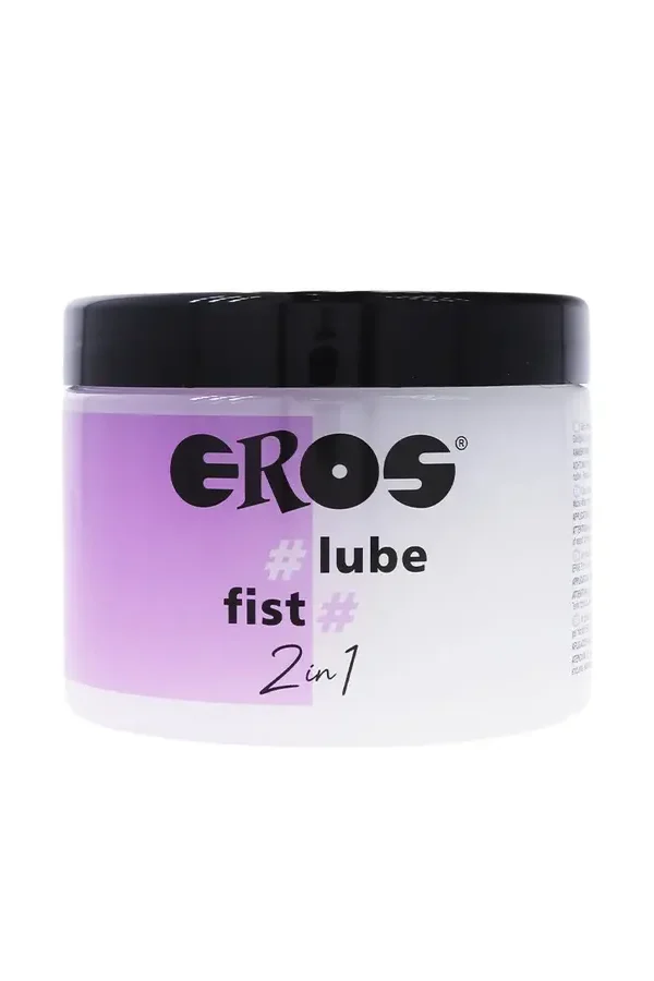 EROS 2in1 Glijmiddel en Fistgel 500ml. Merk: Eros