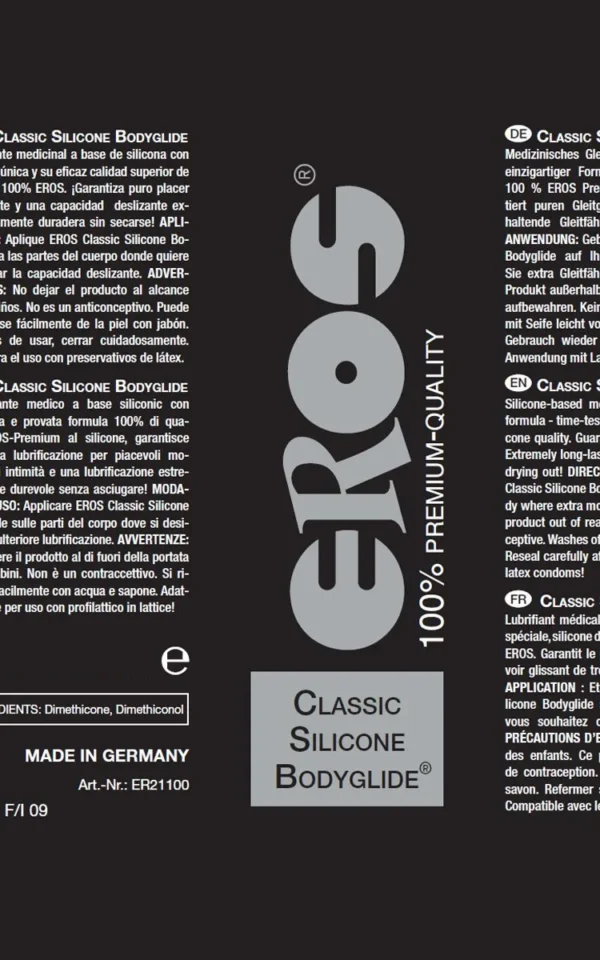 EROS Classic Silicone Bodyglide 50ml koop je bij Speelgoed voor Volwassenen