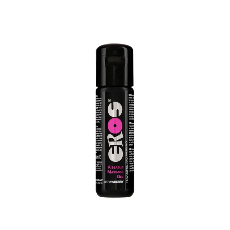 EROS Kissable Massage Gel - Strawberry 100ml van Eros