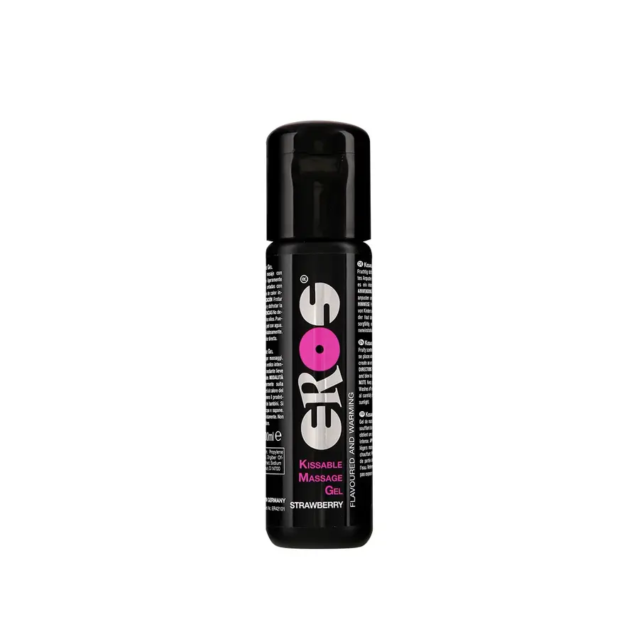 EROS Kissable Massage Gel - Strawberry 100ml van Eros